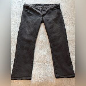 Armani Jeans Men's Straight Jeans - Black